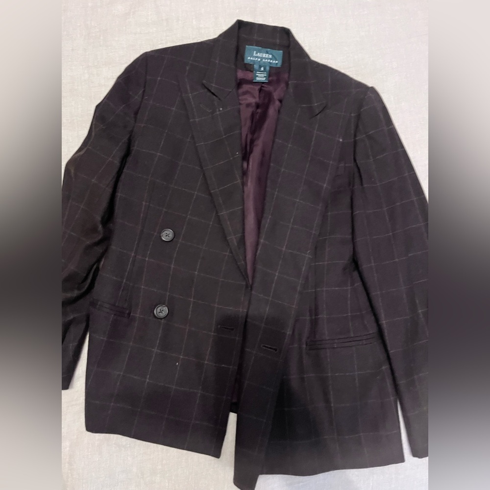 Ralph lauren brown blaser